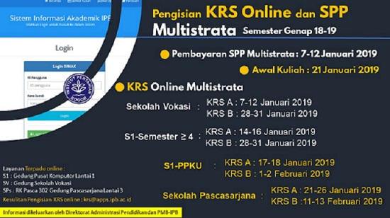 KRS Online dan Pembayaran SPP