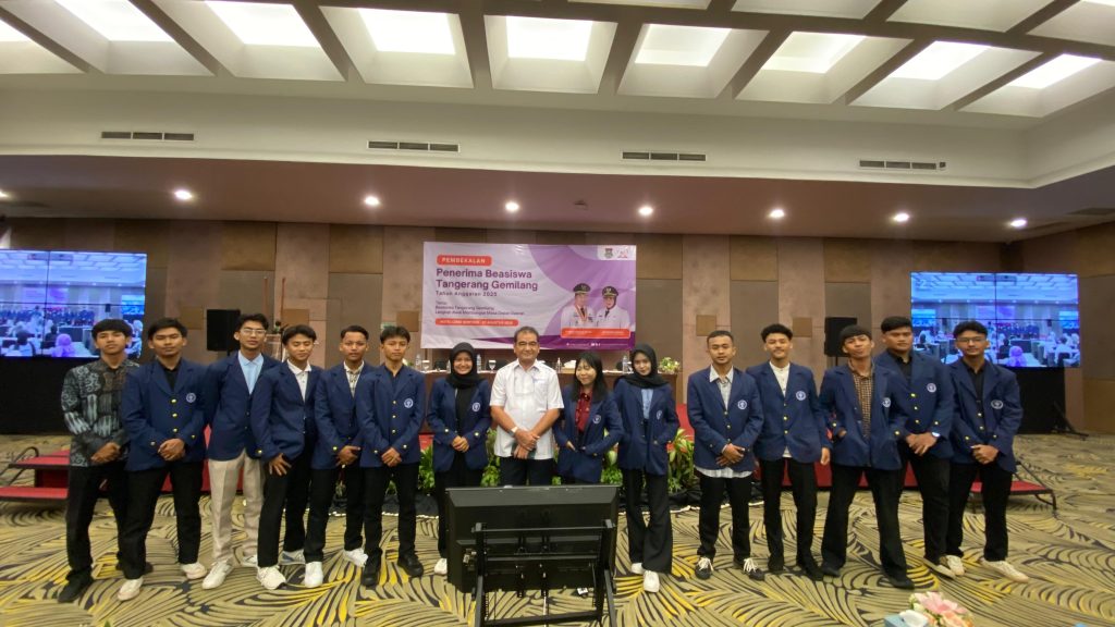 Dokumentasi Ketua Tim BUD IPB dan Mahasiswa IPB 62 Jalur BUD dari Pemerintah Kabupaten Tangerang