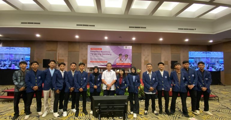 Dokumentasi Ketua Tim BUD IPB dan Mahasiswa IPB 62 Jalur BUD dari Pemerintah Kabupaten Tangerang